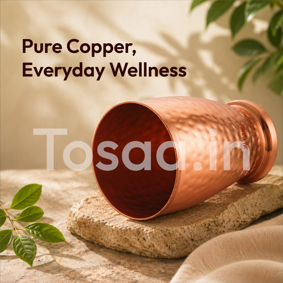 JALKUMBH COPPER GLASS CAMPA 350 ml