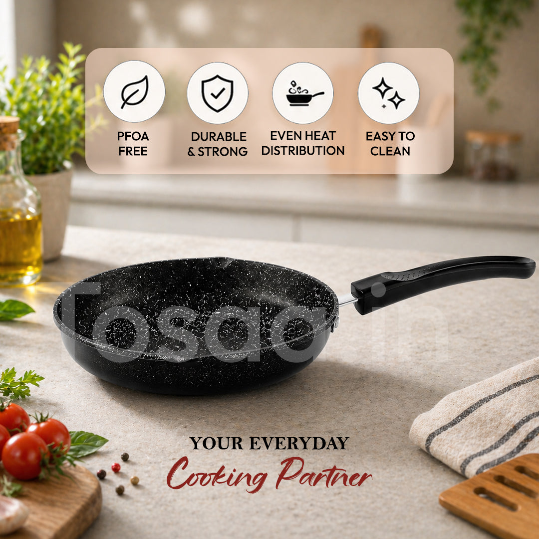 Non Stick Diecast Mini Pan 17Cm, Black