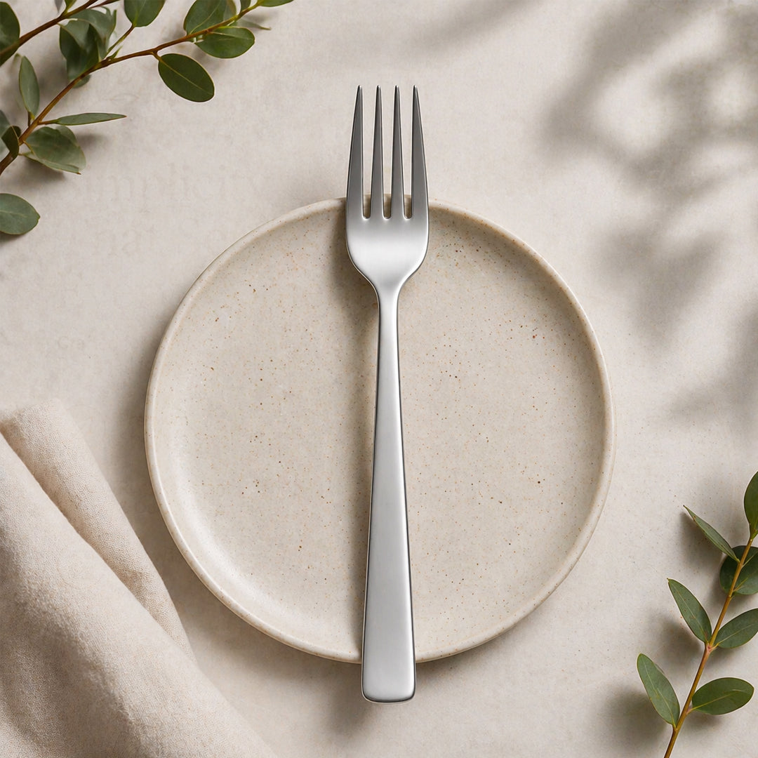 Tosaa Baby fork ROYAL PLAIN 16G-Pack of 6