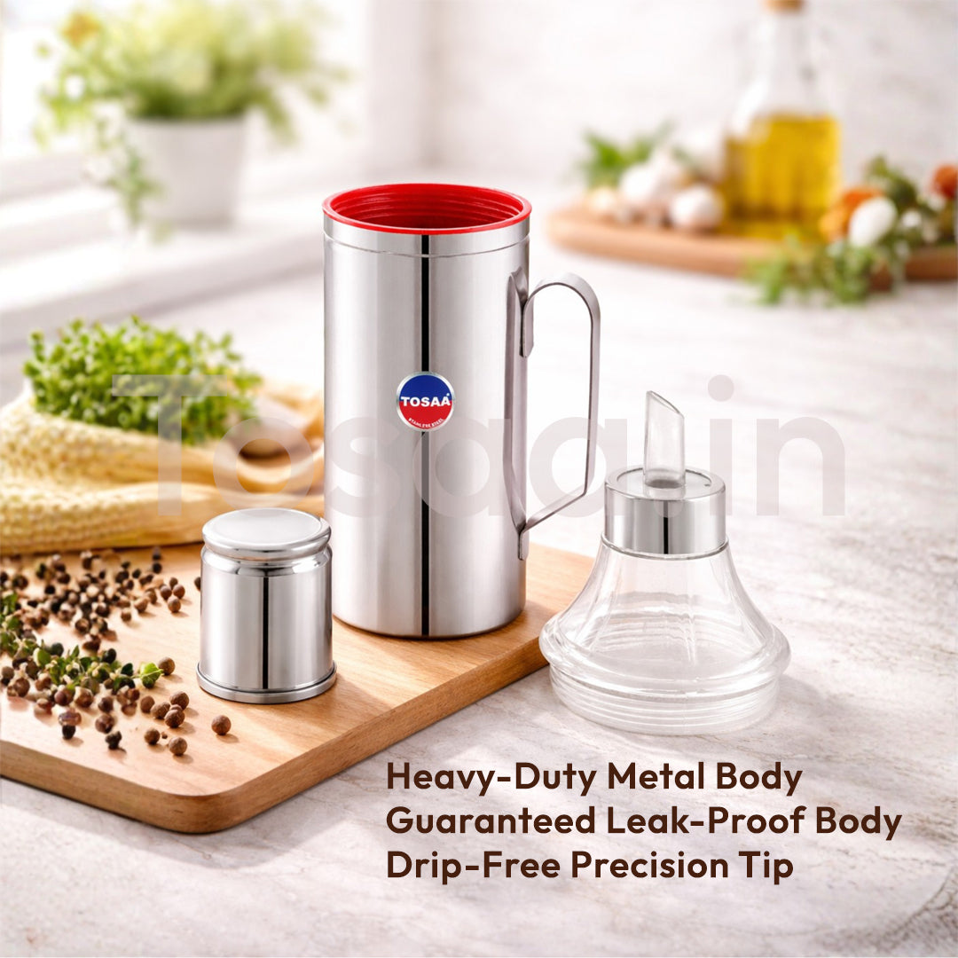 Tosaa Stainless steel Oil dispenser 1000ml