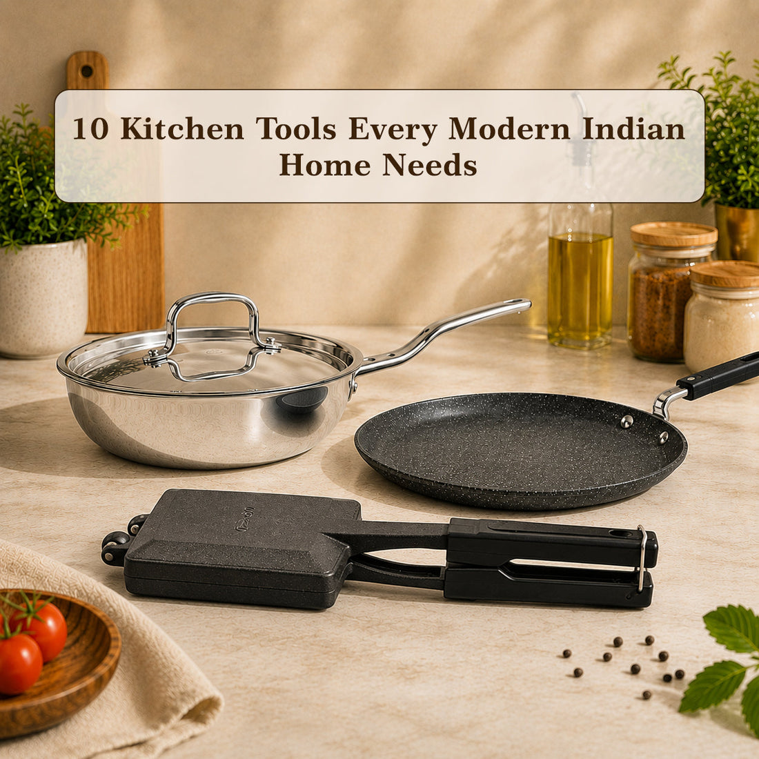 10 Kitchen Tools Every Modern Indian Home Needs