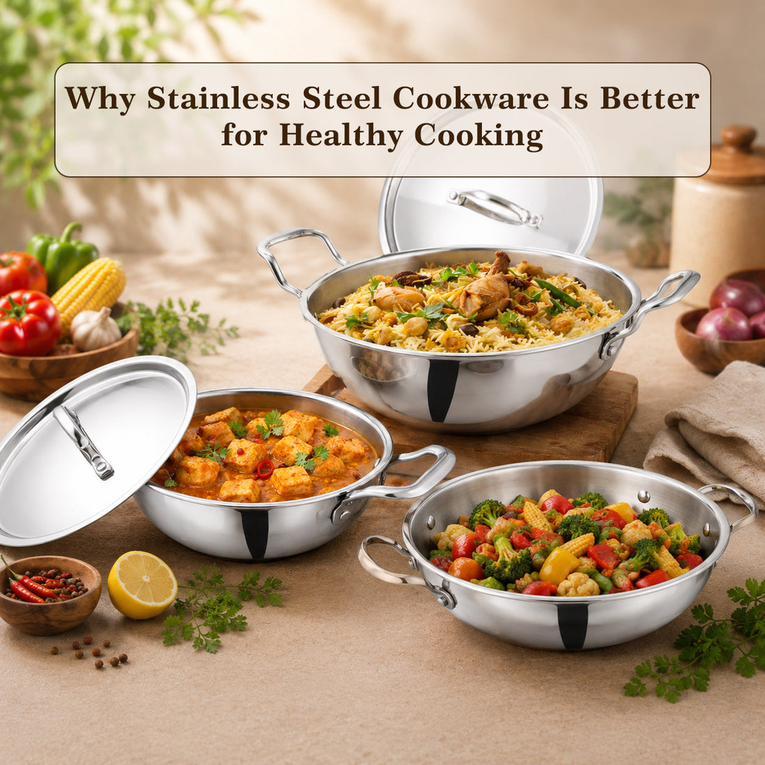 Why Stainless Steel Cookware Is Better for Healthy Cooking