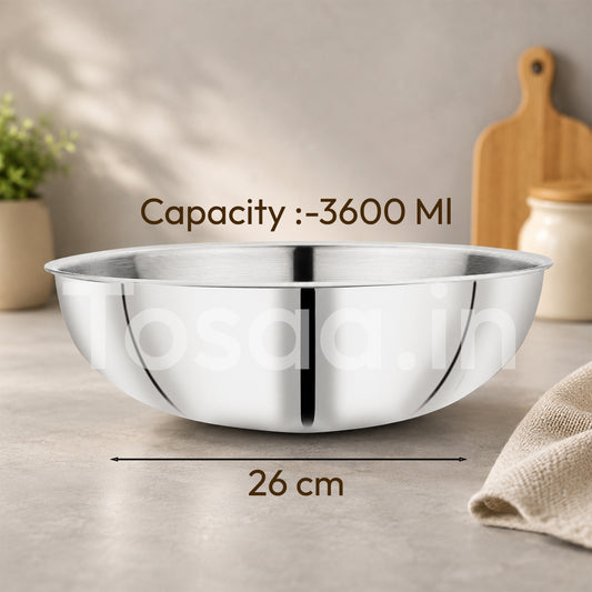 TOSAA TRY PLY TASLA WITH OUT LID 26 CM