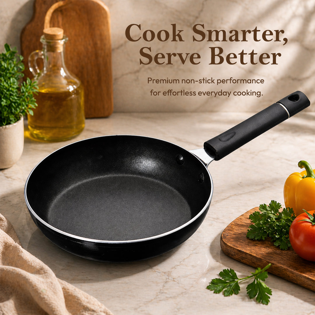 T24MP9 Non-Stick Mini Pan, 17.5cm, Black