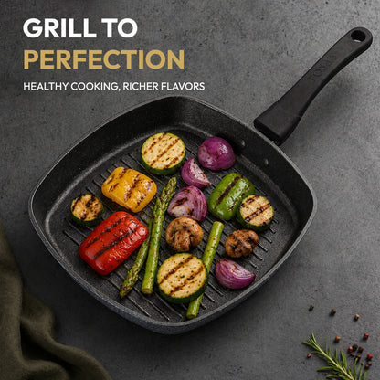 Tosaa Non-Stick  Grill Pan, 24 cm,