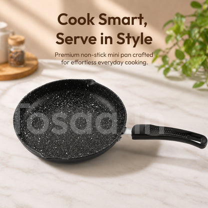 Non Stick Diecast Mini Pan 17Cm, Black
