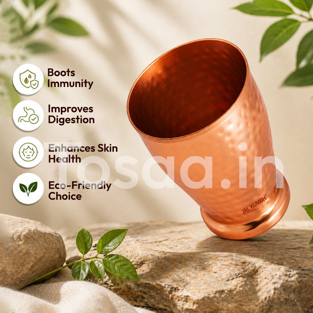 JALKUMBH COPPER GLASS CAMPA 350 ml