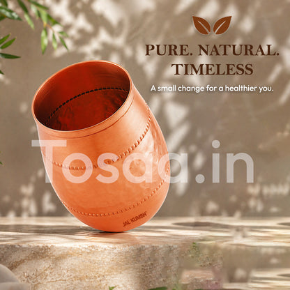 JALKUMBH COPPER GLASS DAMRU 300 ml