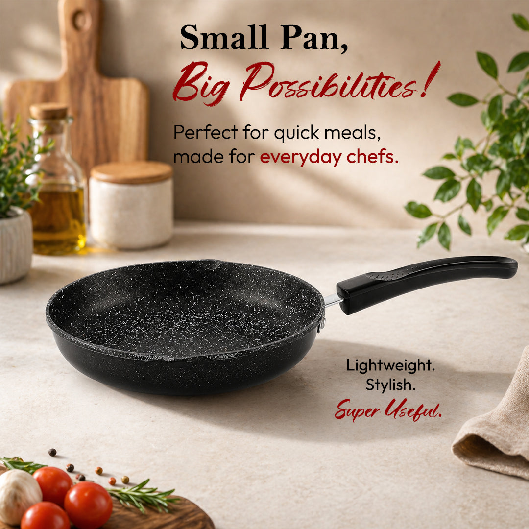 Non Stick Diecast Mini Pan 17Cm, Black