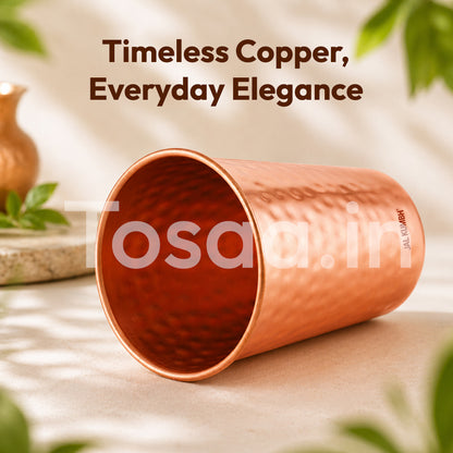 JALKUMBH COPPER GLASS TAPPER BIG JUMBO 350 ml
