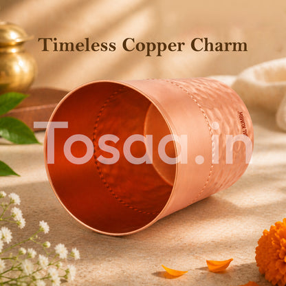 JALKUMBH COPPER GLASS TAPPER HHB 285 ml