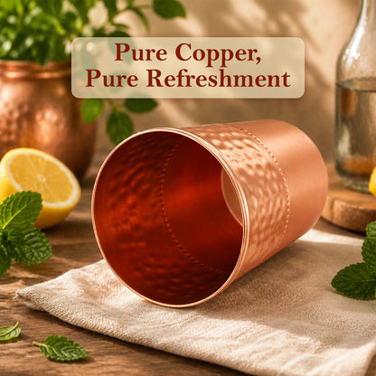 JALKUMBH COPPER GLASS TAPPER HHU 285 ml