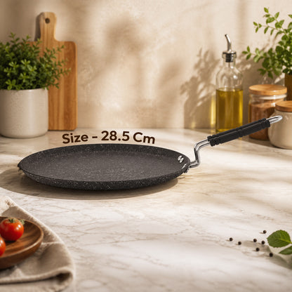 Flat Tawa Roti Tawa, Dosa Tawa Classic Range Non-Stick Cookware Tawa Pan - 28.5Cm