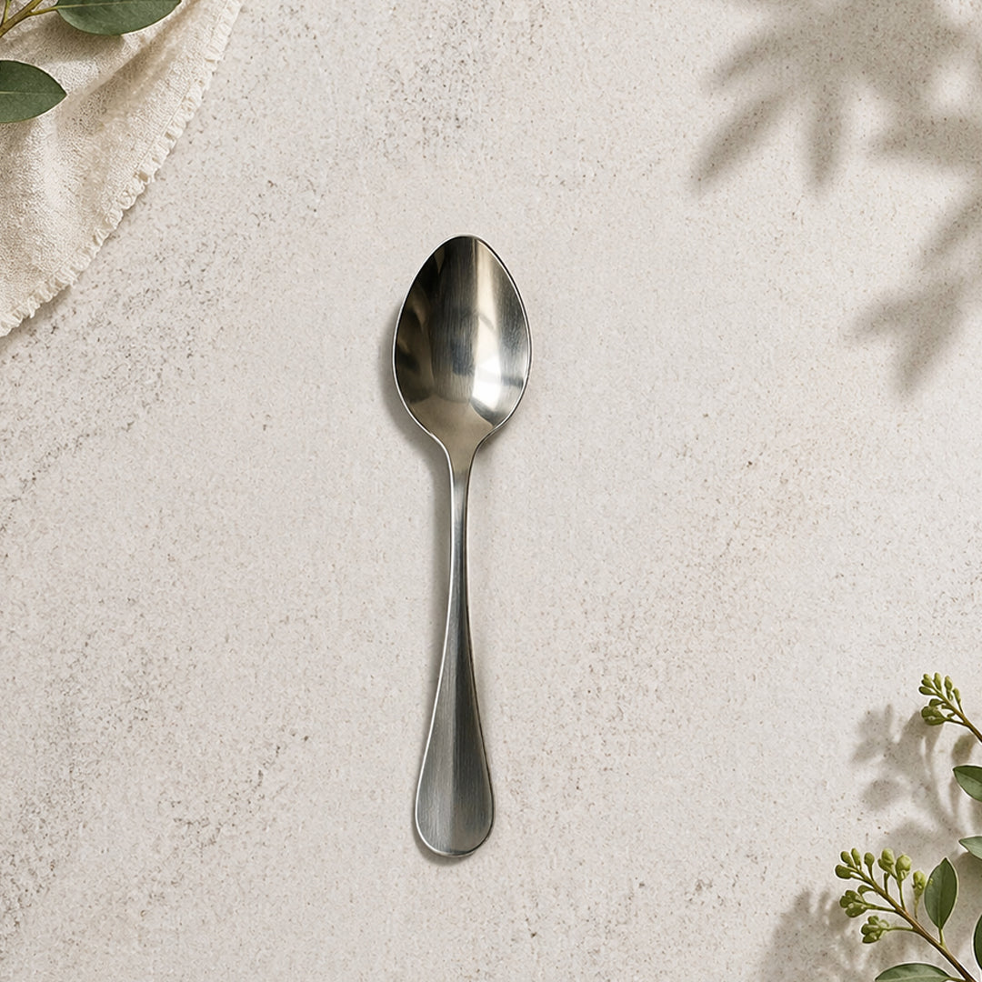 Tosaa Baby Spoon IMPRESS 16G-6-Piece Stainless Steel Spoon Set, Set of 6