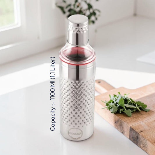 Tosaa Stainless Steel Mathar Oil Can 1100 ml