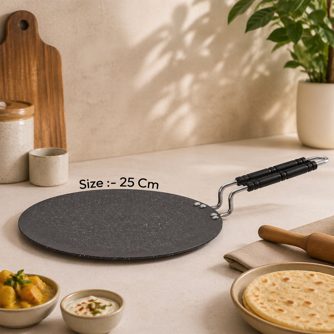 Roti Tawa Classic Range Non-Stick Cookware Tawa Pan - 25cm