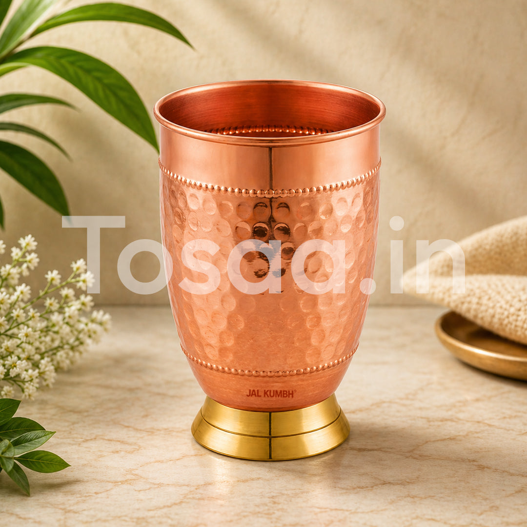 JALKUMBH COPPER GLASS JUICE 350 ml
