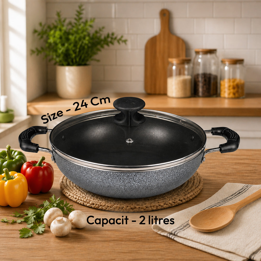 Non-Stick 2 L Kadhai (24 cm)