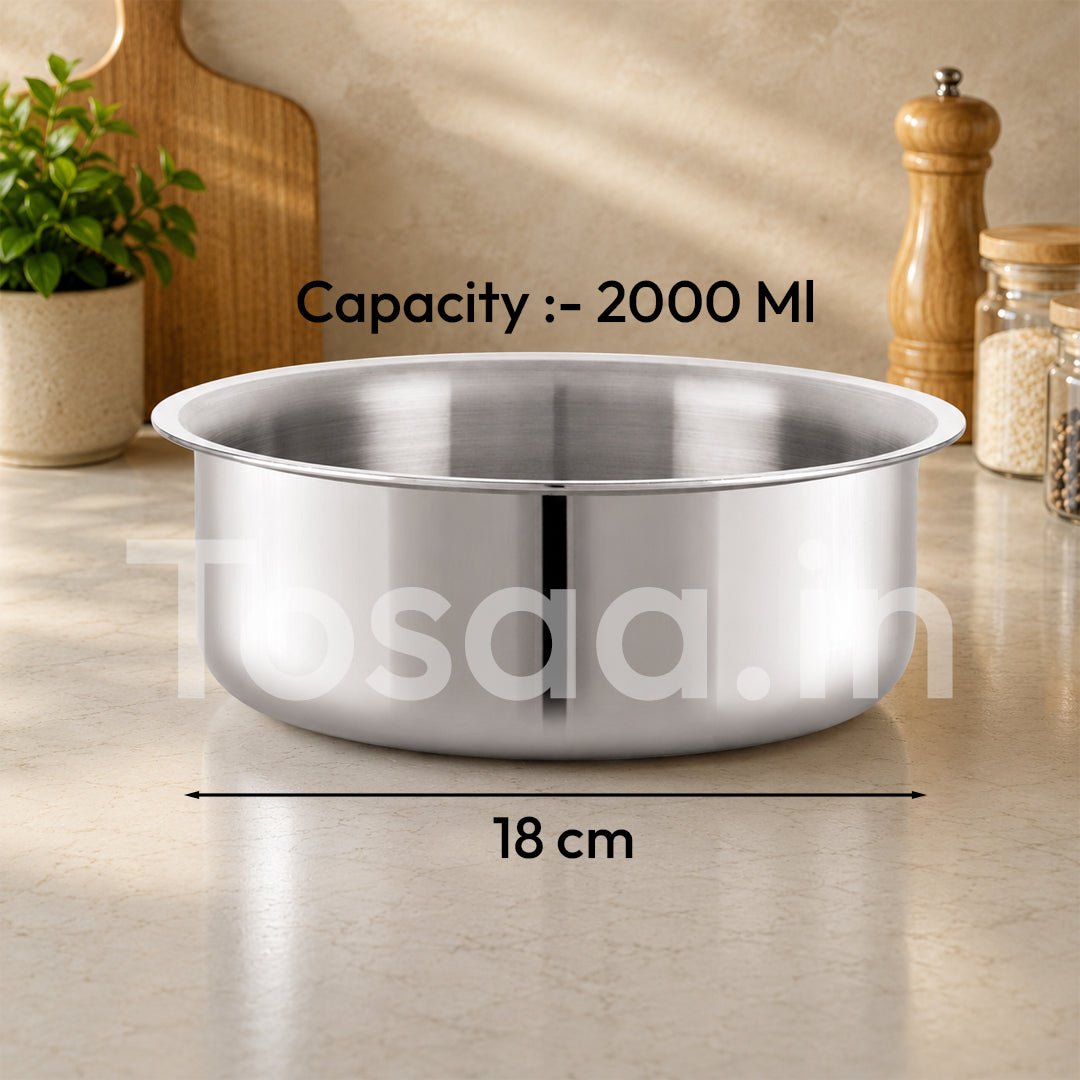 TOSAA TRI PLY EXTRA HEAVY  SUPER LANGDI TOPE - 18 CM (2000 ML)