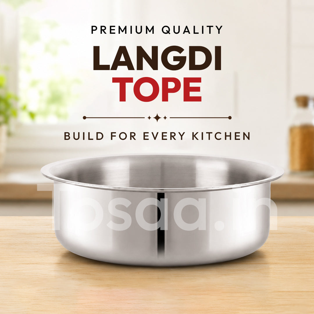 TOSAA TRI PLY EXTRA HEAVY  SUPER LANGDI TOPE - 22CM (3000 ML)