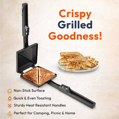 Tosaa duet 2 cut jumbo sandwich toaster