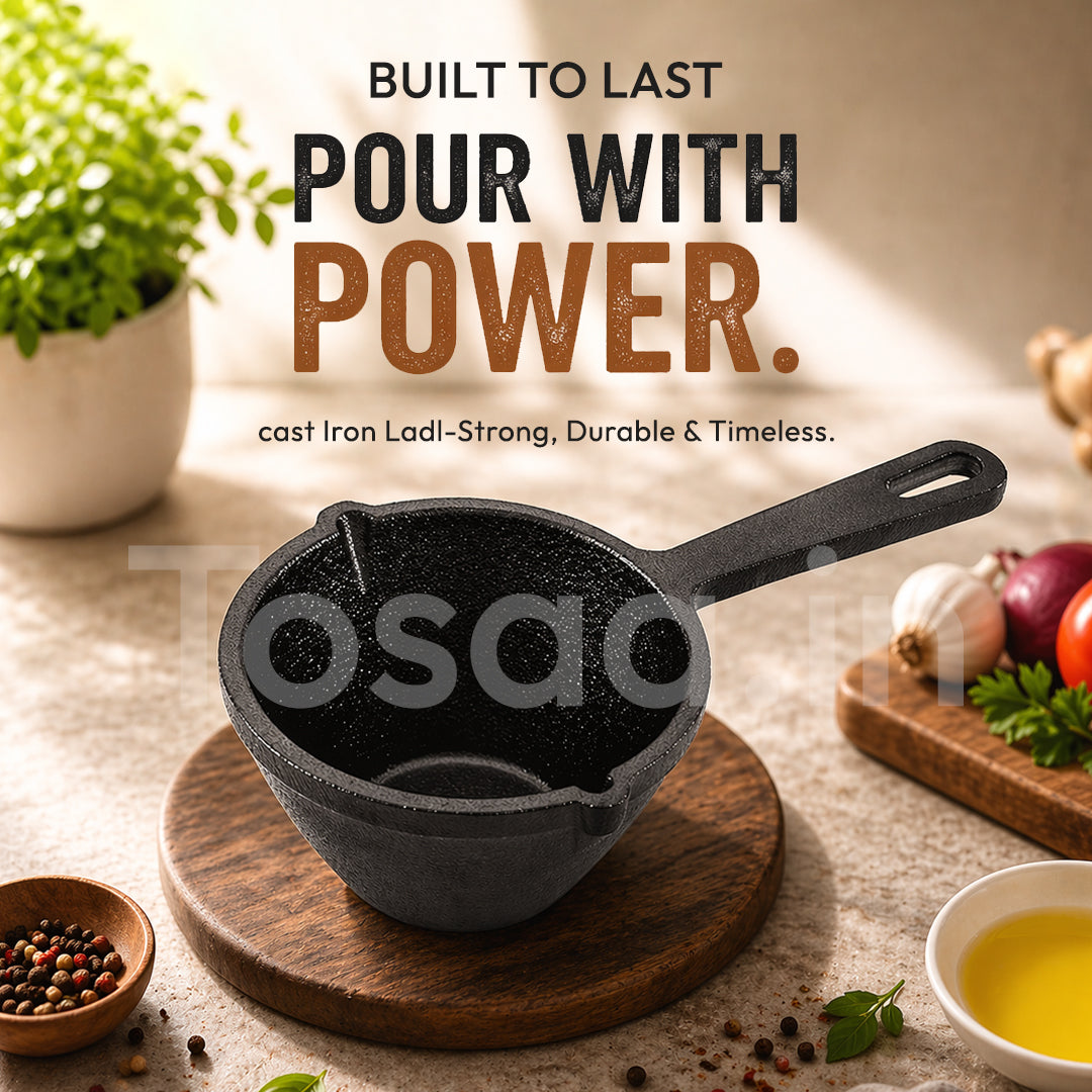 TOSAA CAST IRON TADKA PAN 11 CM