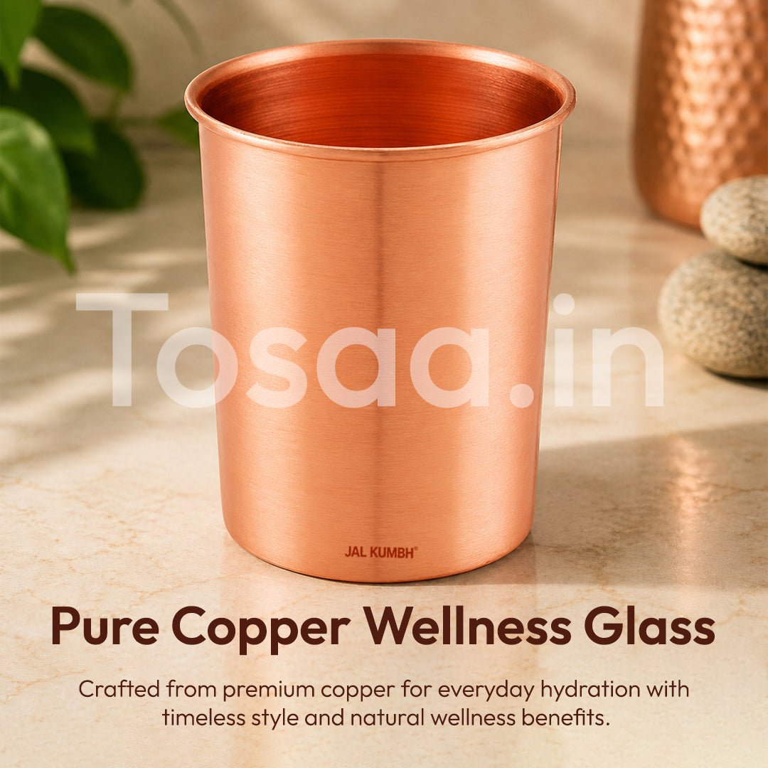 JALKUMBH COPPER GLASS PLAIN 200 ml