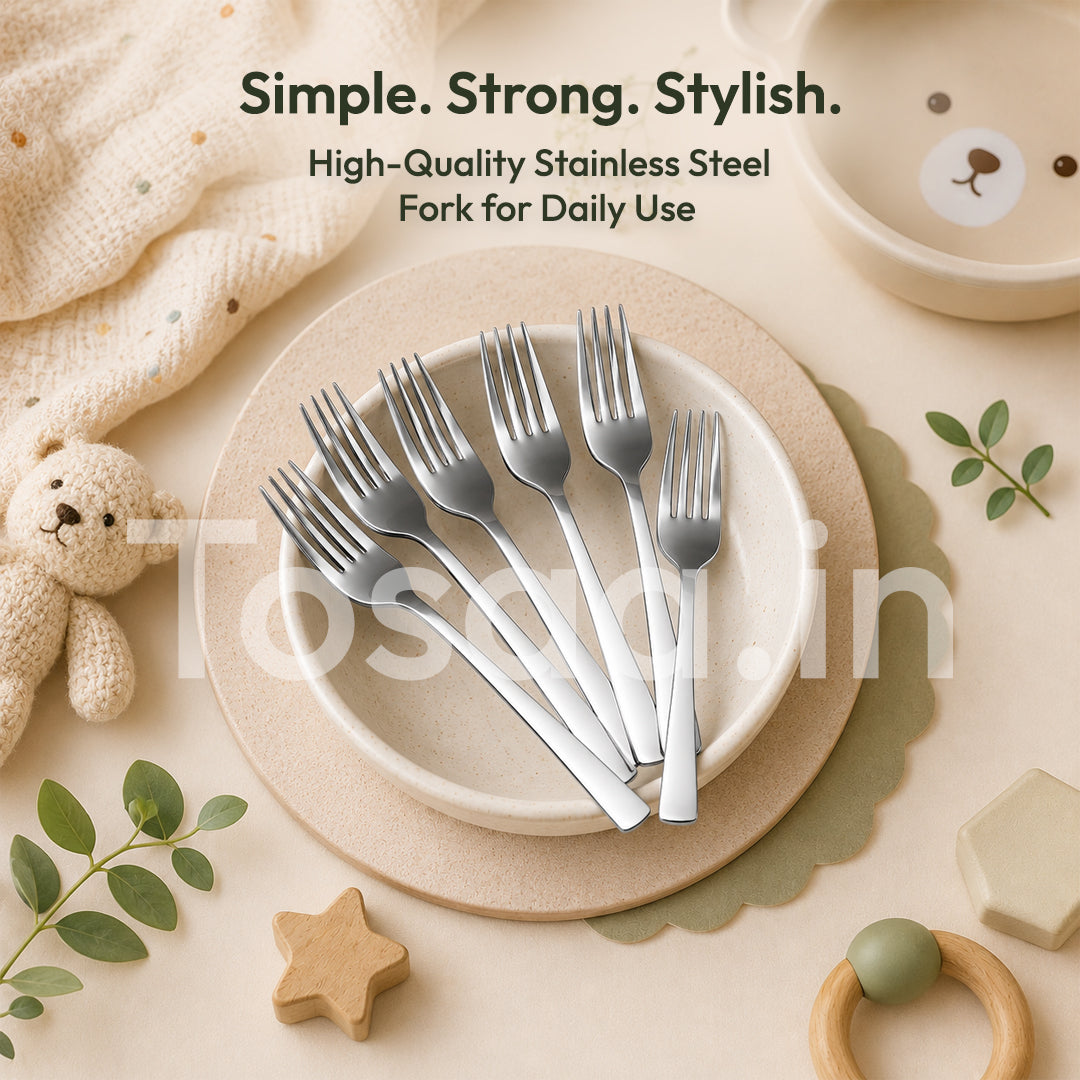 Tosaa Baby fork IMPRESS 16G-Pack of 6