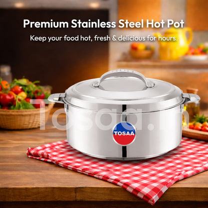 TOSAA Hot & Fresh Thermoware Casserole 1400 ml,1900 ml ,AND 2400 ml