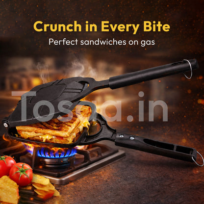 Tosaa Premia Jumbo 2-Cut Grill Sandwich Toaster