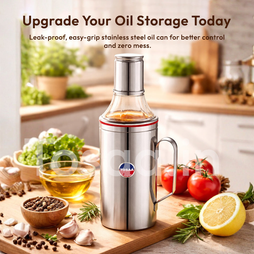 Tosaa Stainless steel Oil dispenser 1000ml