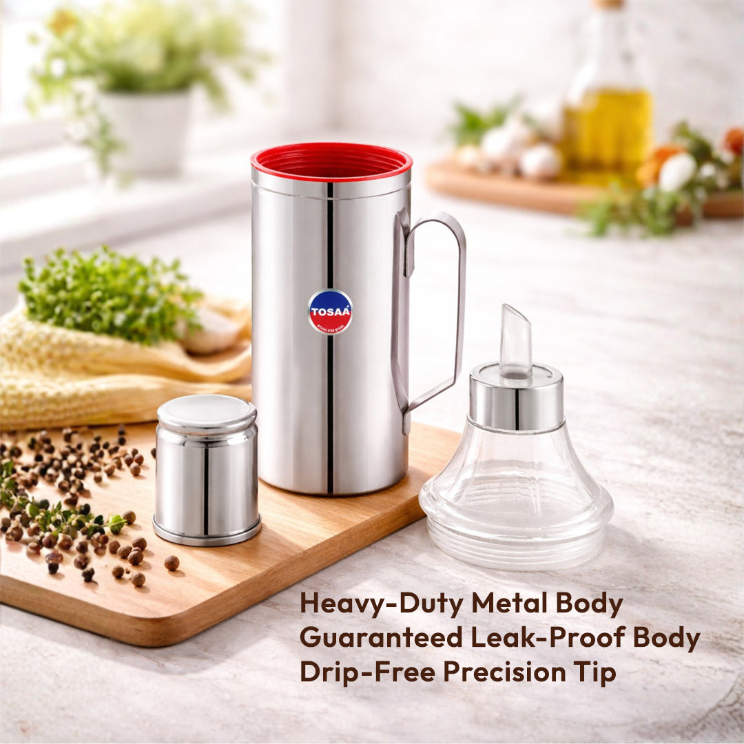 Tosaa Stainless steel Oil dispenser 1000ml
