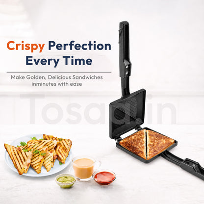Tosaa duet 2 cut jumbo sandwhich toaster