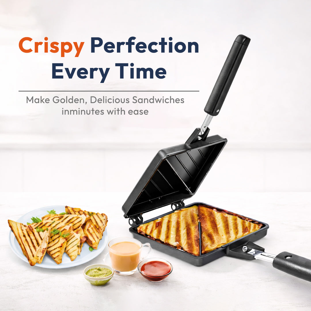 Tosaa duet 2 cut jumbo sandwich toaster