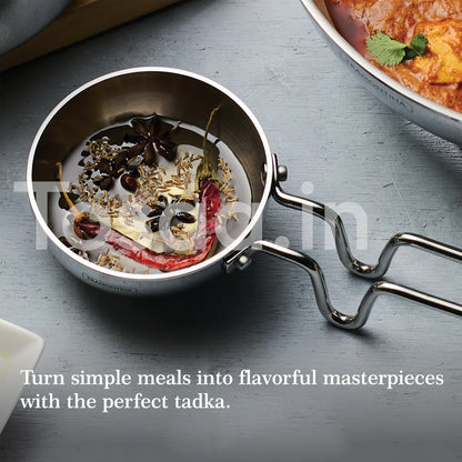 TOSAA TRIPLY TADKA PAN 10 CM (300 ML)