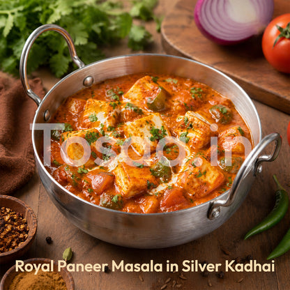 TOSAA SILVER KADHAI 10 cm