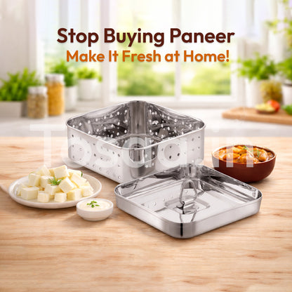 Tosaa Stainless Steel Paneer Maker Mould ( Medium )