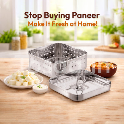 Tosaa Stainless Steel Paneer Maker Mould ( Medium )